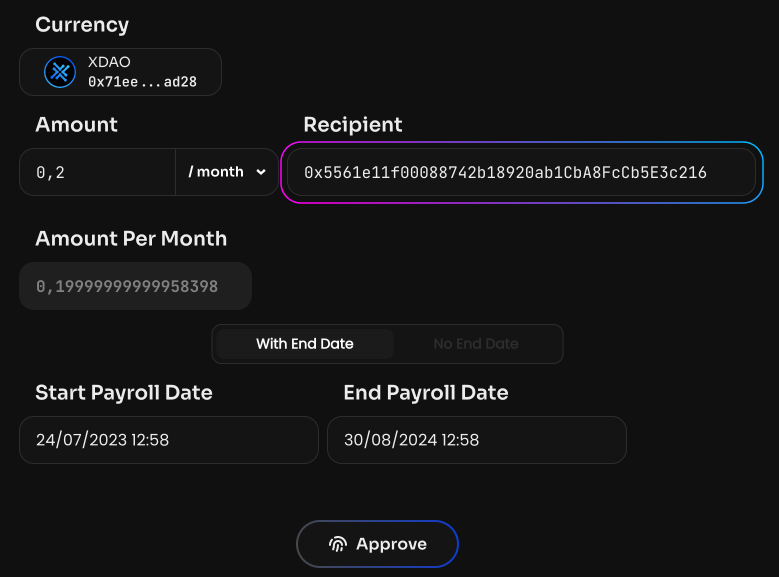Specify the recipient's public address. The address can be that of a software, cold, exchange wallet, as well as…